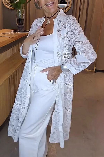 Sophia | Elegant Lace Shirt