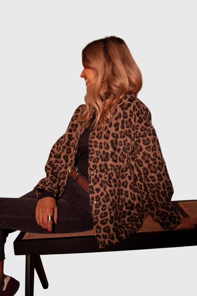 Hannah | Chic Leopard Jacket