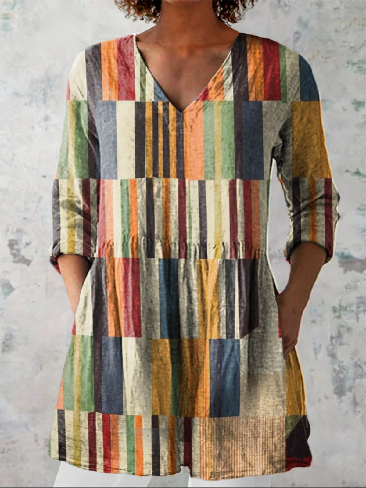 Angela | Versatile V-Neck Top