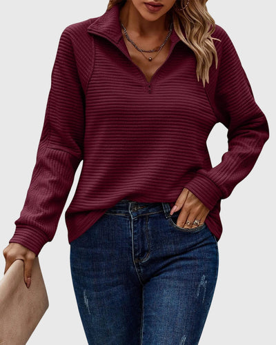 Sophie | Chic Half-Zip Sweater