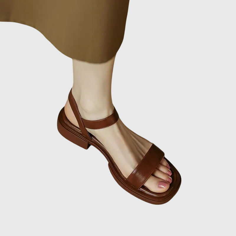 Cynthia | Orthopedic Leather Sandals