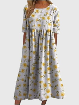 Megan | Elegant Embroidered Dress