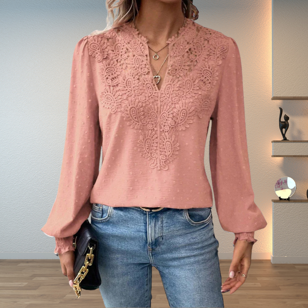 Mia | Lace Detail Sweater