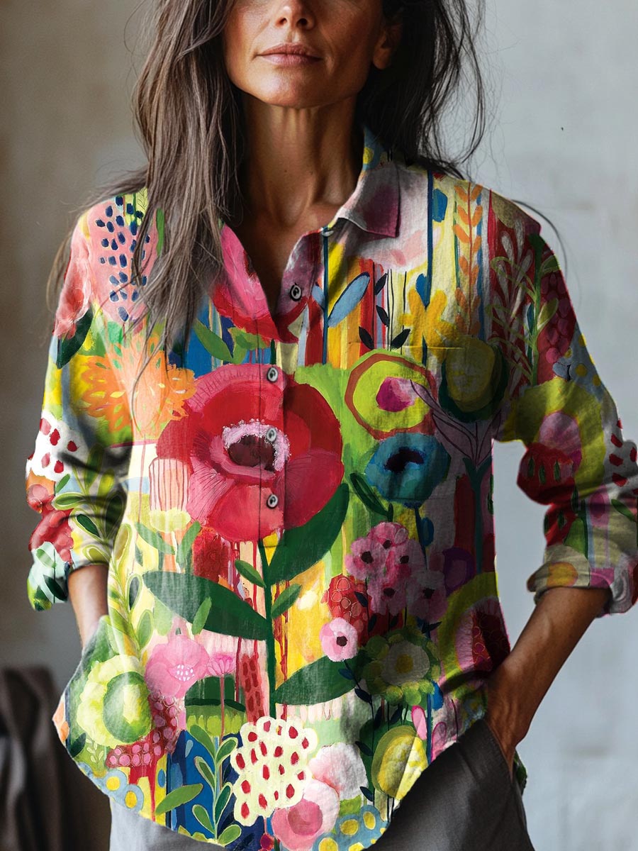 Deborah | Painter’s Garden Blouse