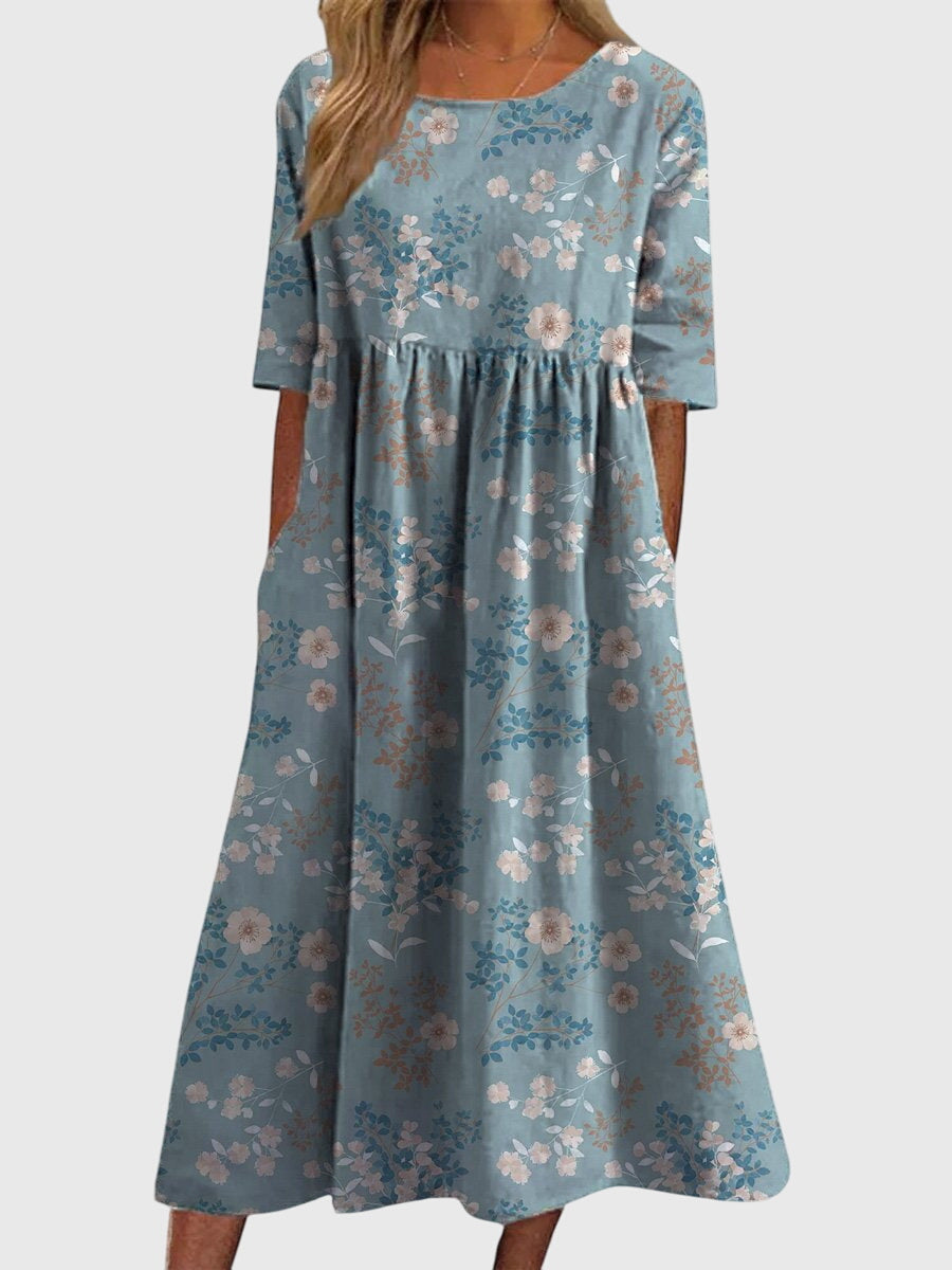 Megan | Elegant Embroidered Dress