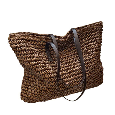 Megan | Spacious Woven Tote