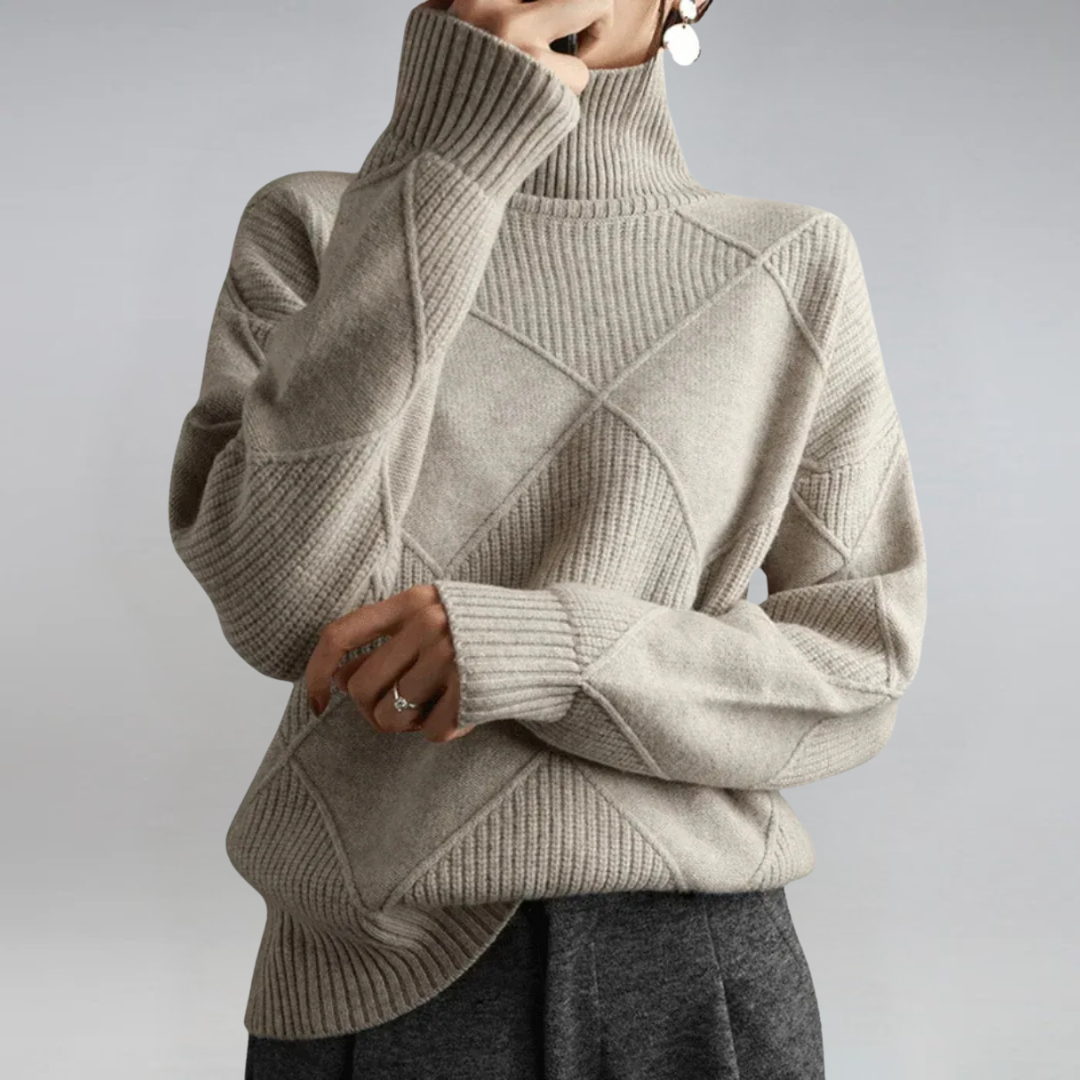 Emily | Soft Cashmere Turtleneck