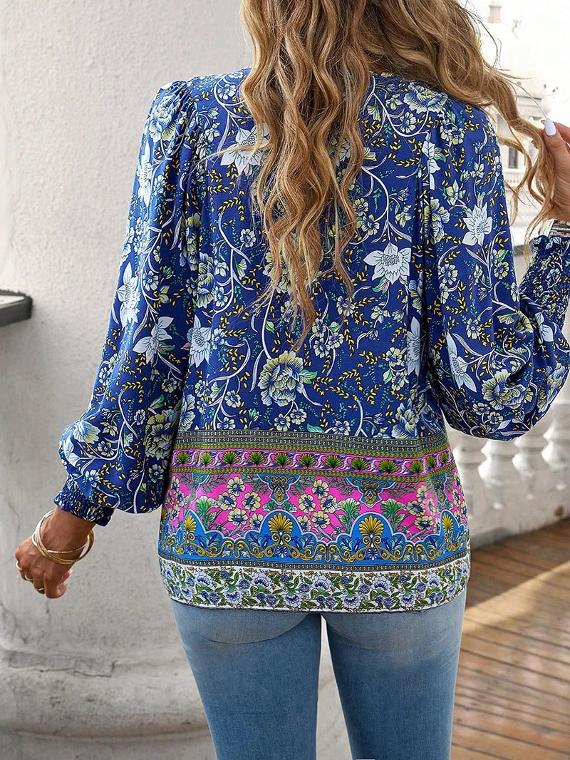 Mia | Breezy Floral Blouse