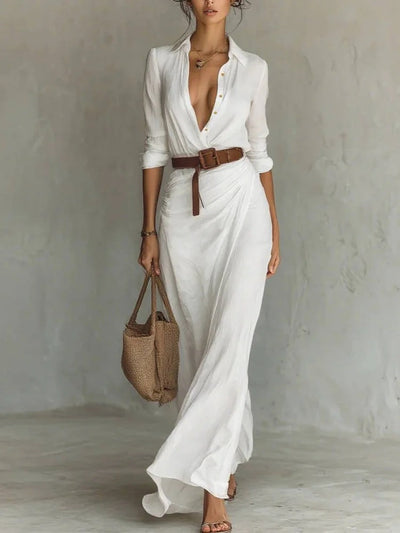 Olivia | Wrap Maxi Dress