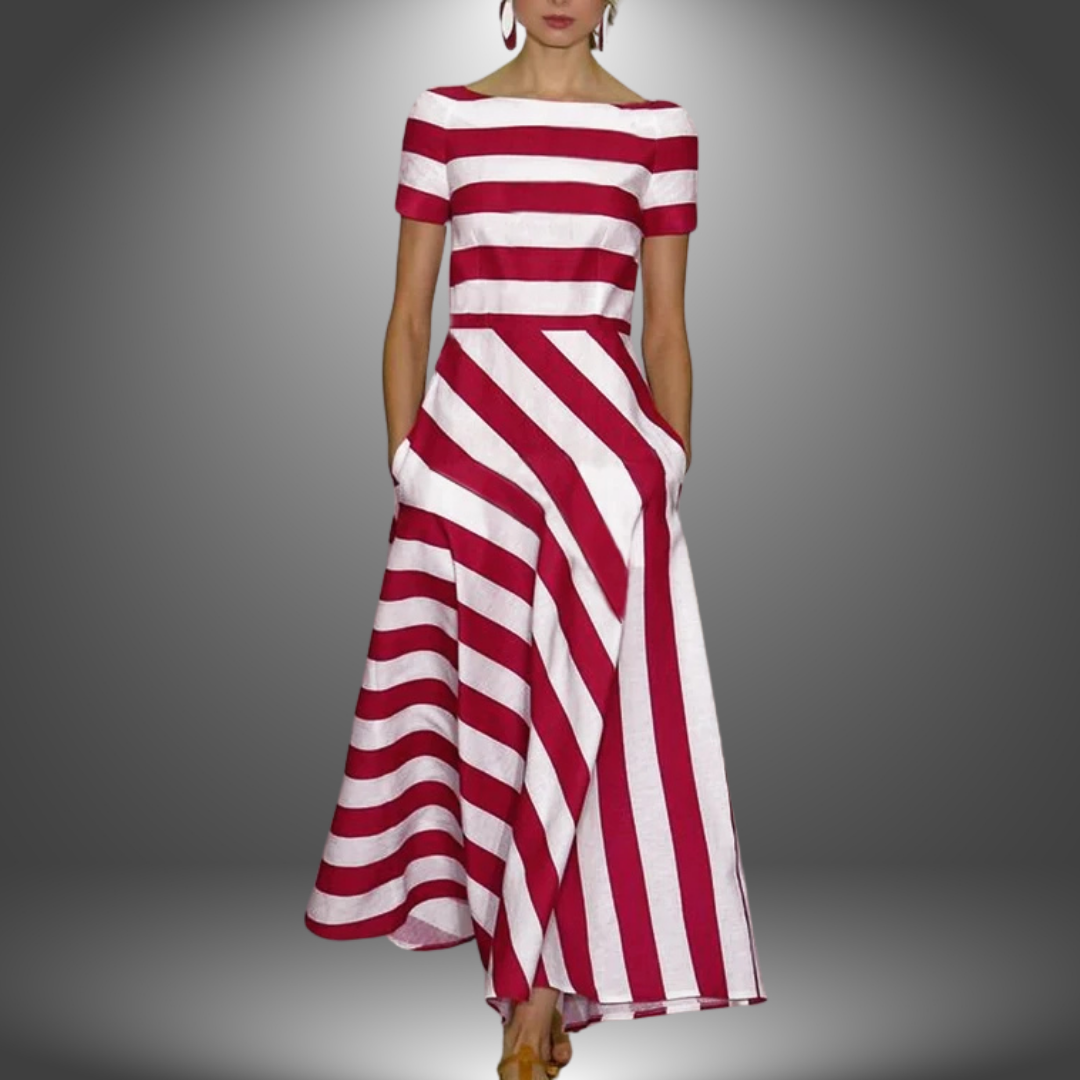 Alyssa | Timeless Striped Dress