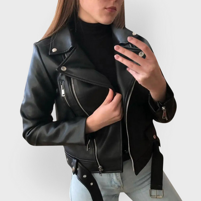 Gianna | Elegant Leather Jacket