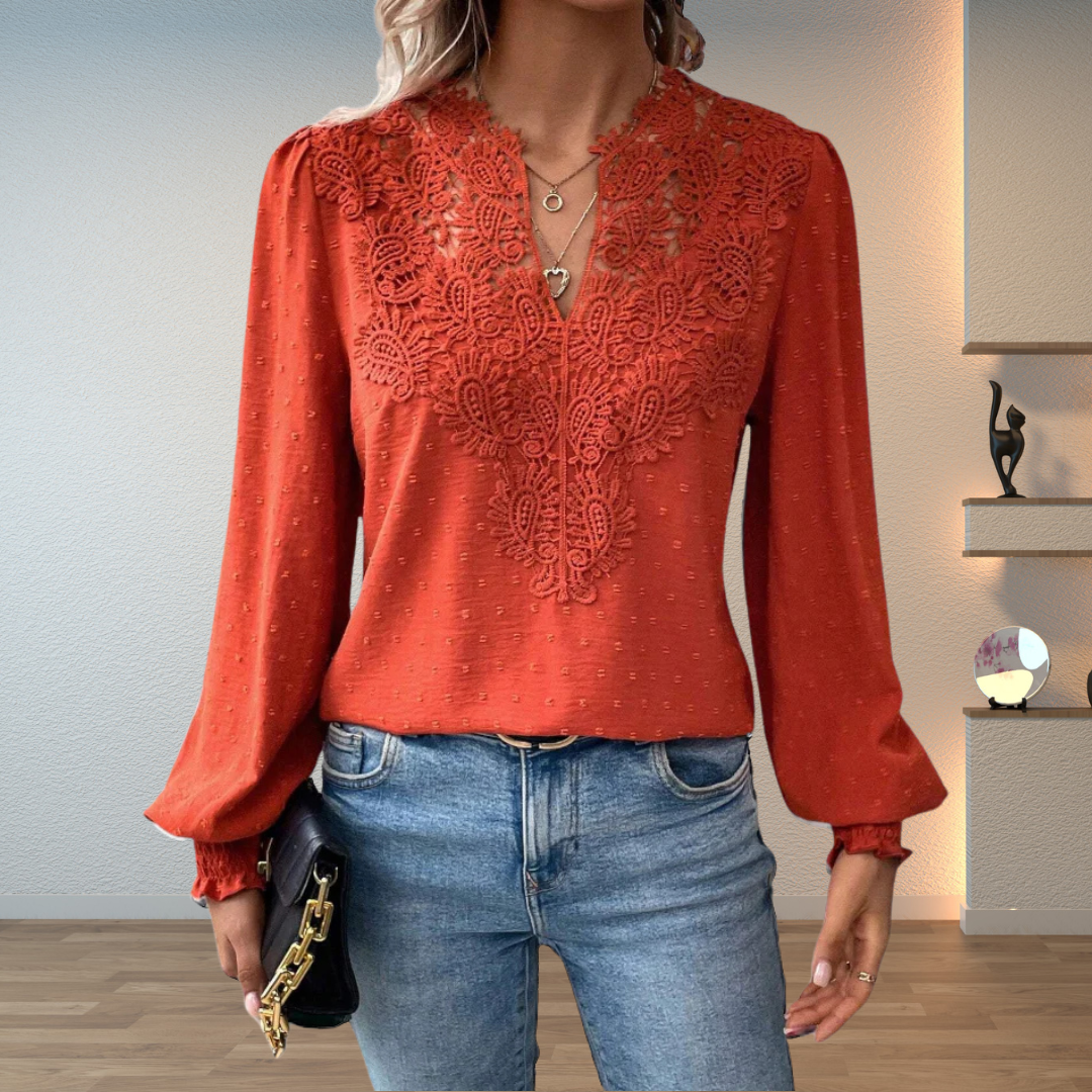 Mia | Lace Detail Sweater