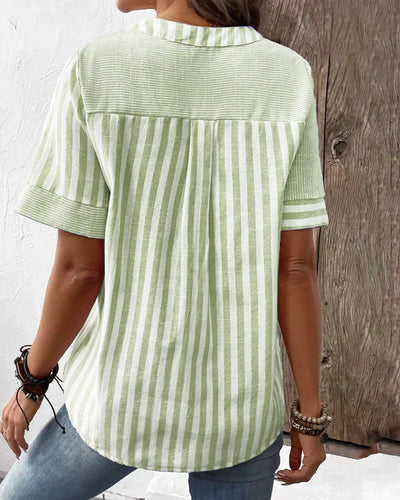 Megan | Timeless Striped Top
