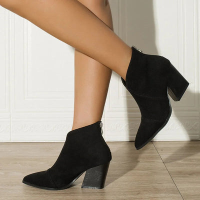 Katherine | Suede Ankle Boots