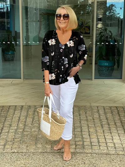 Sophie | Floral Comfort Top