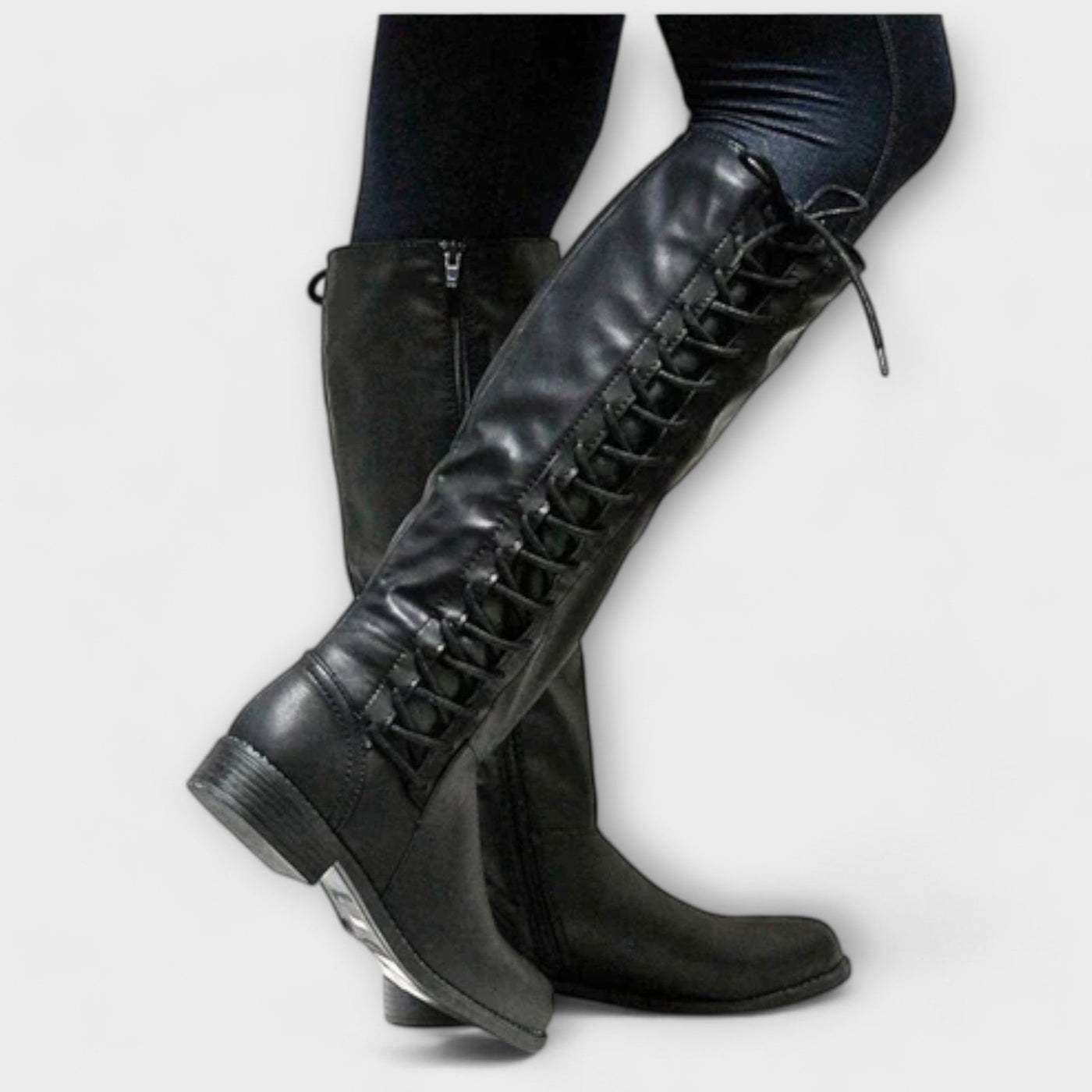 Natalie | Orthopedic Lace-Up Boots