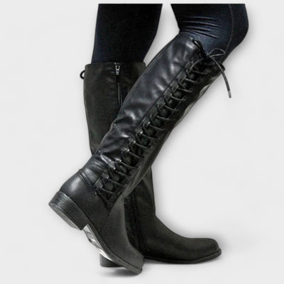 Natalie | Orthopedic Lace-Up Boots