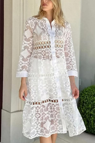 Sophia | Elegant Lace Shirt