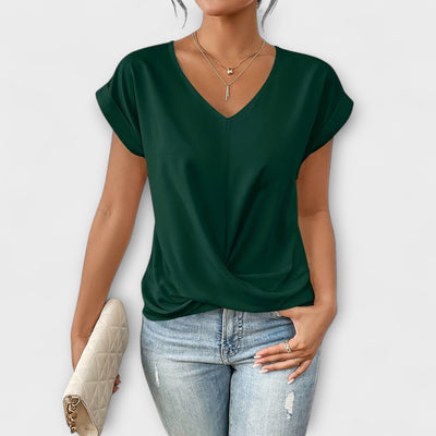 Caitlyn | Stylish V-Neck Top