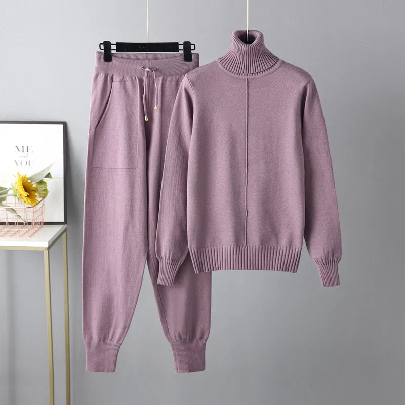 Hailey | Minimalist Knit Lounge Set