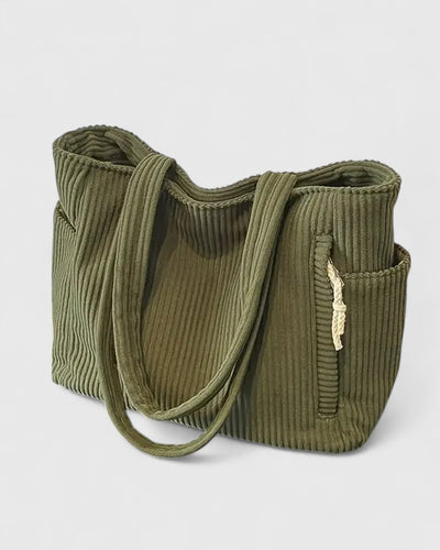Sadie | Stylish Ribbed Tote
