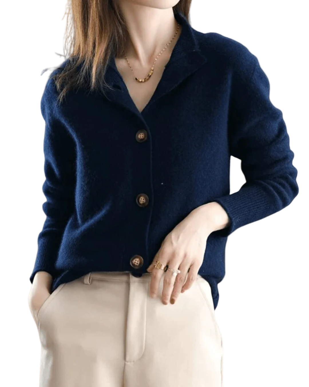 Caroline | Cozy Cashmere Cardigan