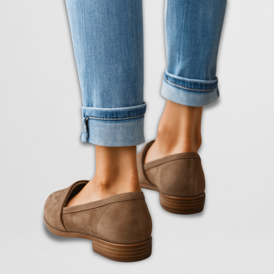 Hannah | Orthopedic Suede Loafers