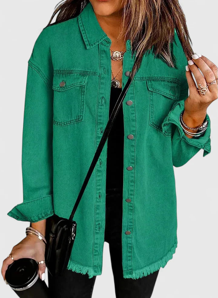 Clara | Comfortable Denim Jacket