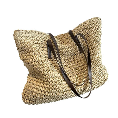 Megan | Spacious Woven Tote