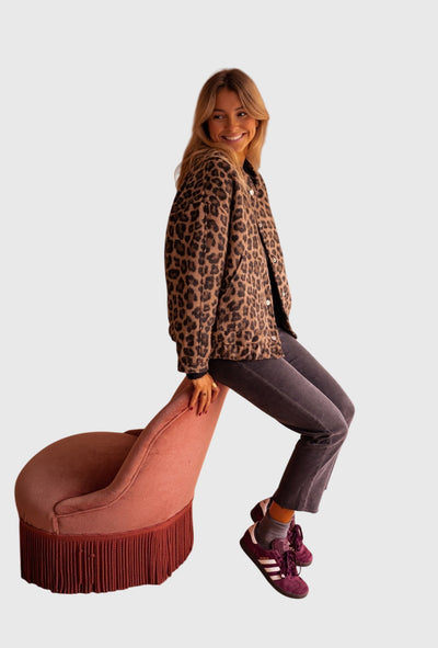 Hannah | Chic Leopard Jacket