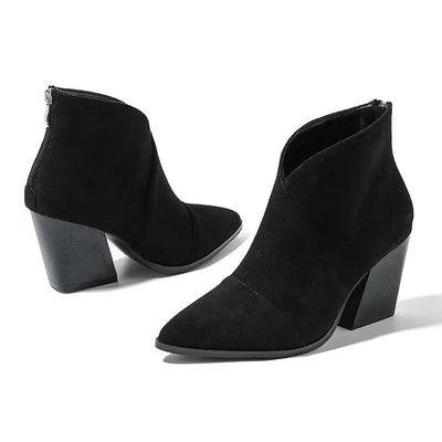 Katherine | Suede Ankle Boots