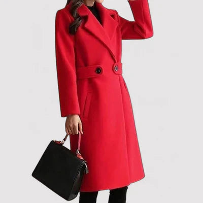Mia | Elegant Belted Coat