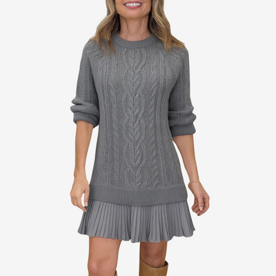Madeline | Knit Sweater Dress
