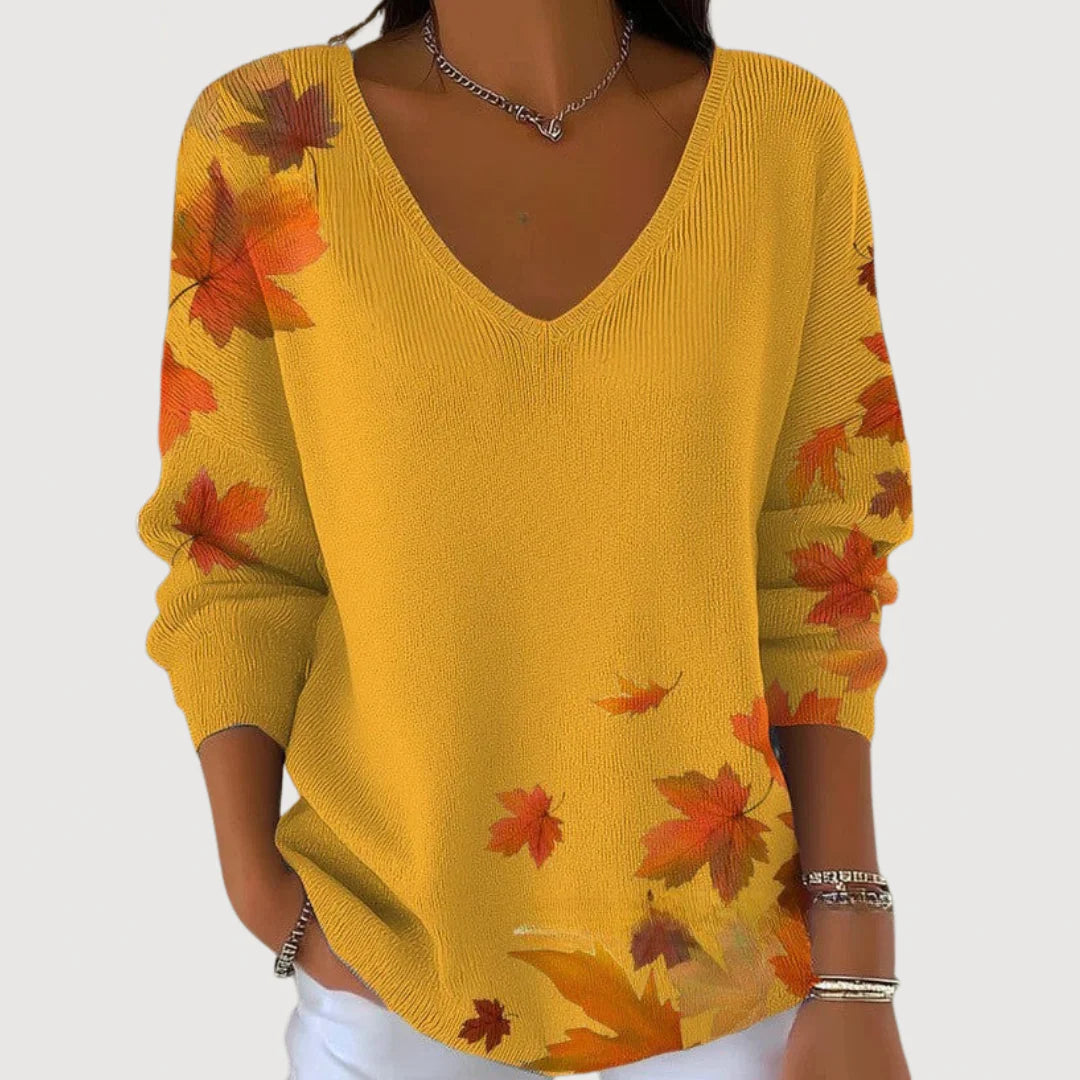 Judy | Cozy V-Neck Sweater