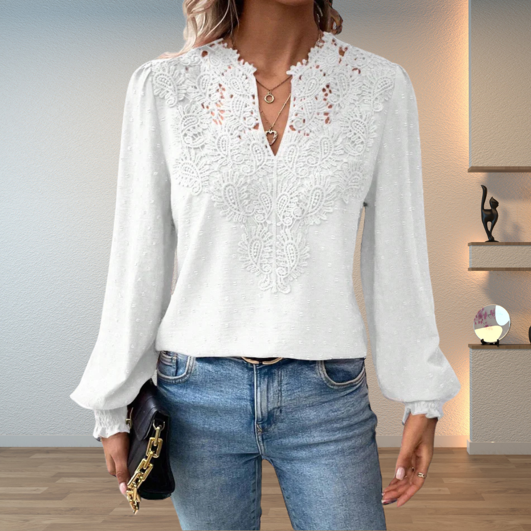 Mia | Lace Detail Sweater