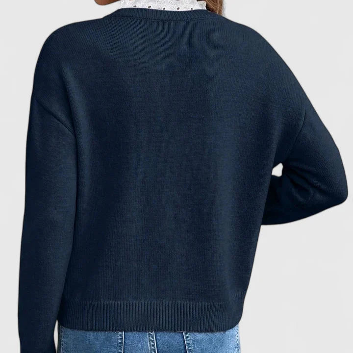 Lila | Elegant Lace Top