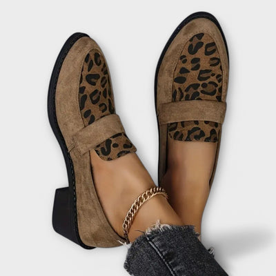 Ella | Stylish Leopard Loafers