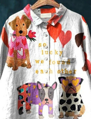 Caroline | Artistic Dog Shirt
