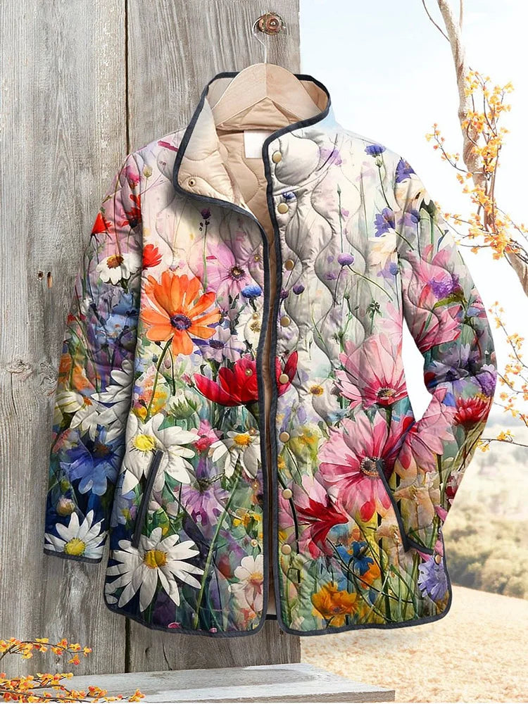 Claire | Floral Print Jacket