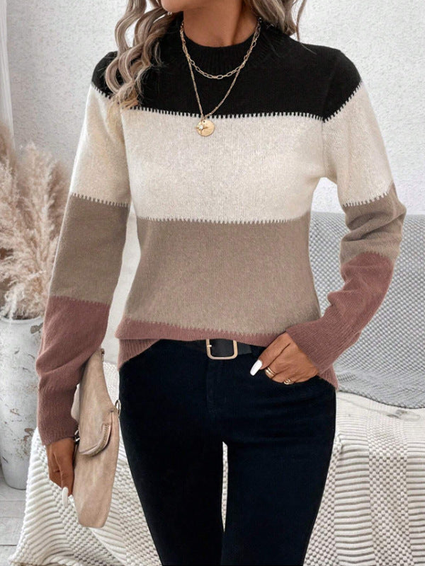 Mia | Modern Colorblock Sweater