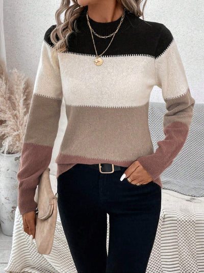 Mia | Modern Colorblock Sweater