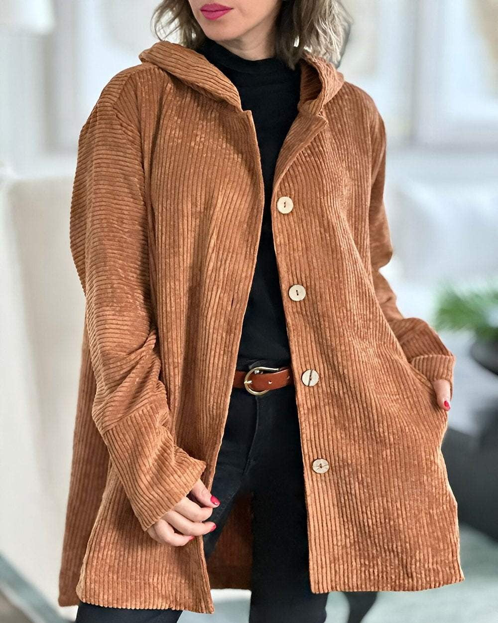 Amber | Cozy Corduroy Jacket