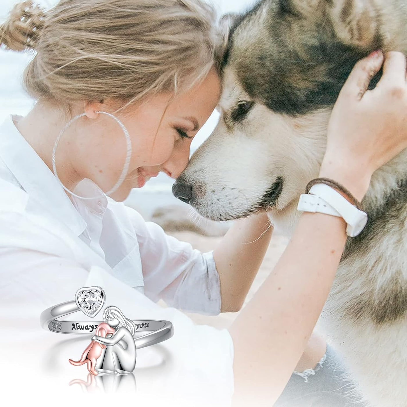 Megan | Heartfelt Dog Ring