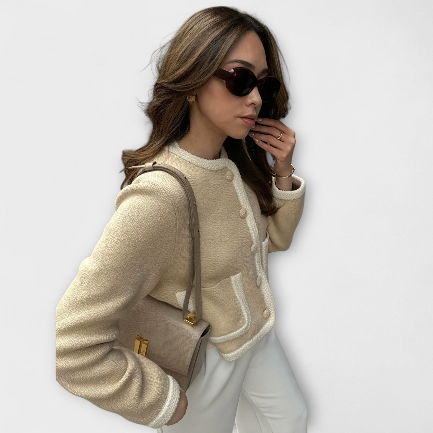 Lori | Timeless Pocket Cardigan