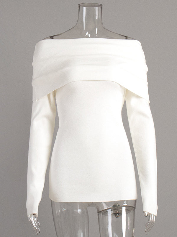 Maya | Chic Off-Shoulder Sweater
