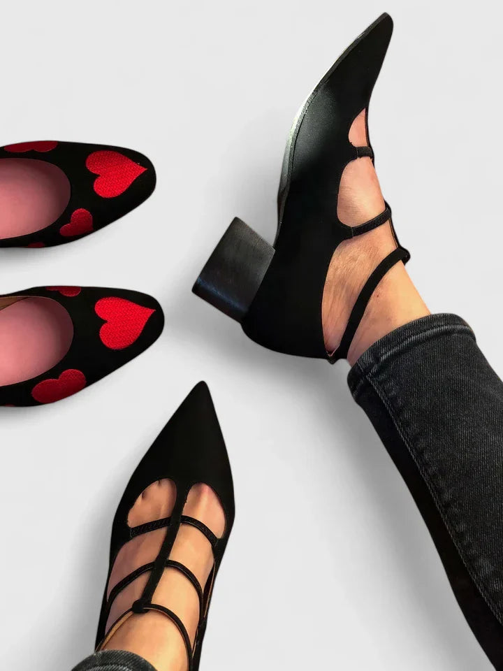 Emma | Comfortable Wide Heels