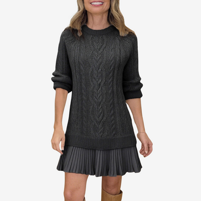 Madeline | Knit Sweater Dress