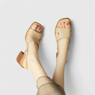 Angela | Chic Block Sandals