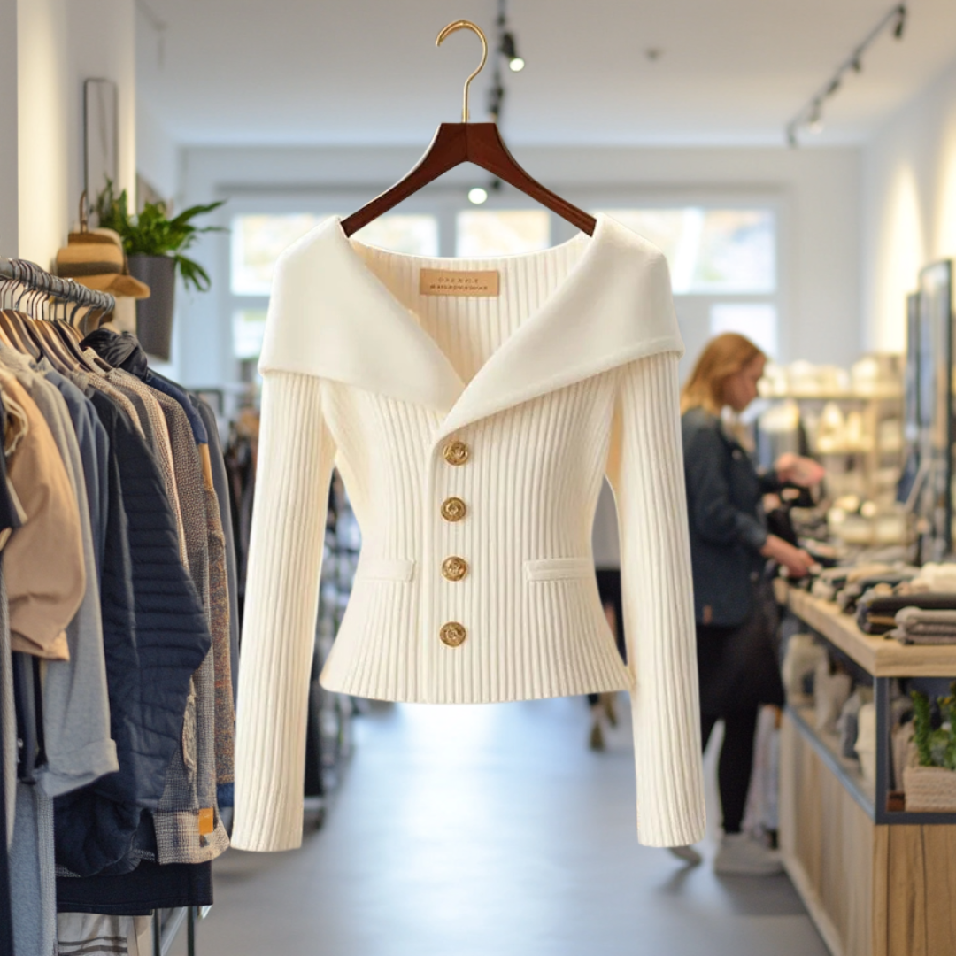 Sophie | Striking Yellow Sweater