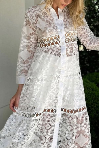 Sophia | Elegant Lace Shirt